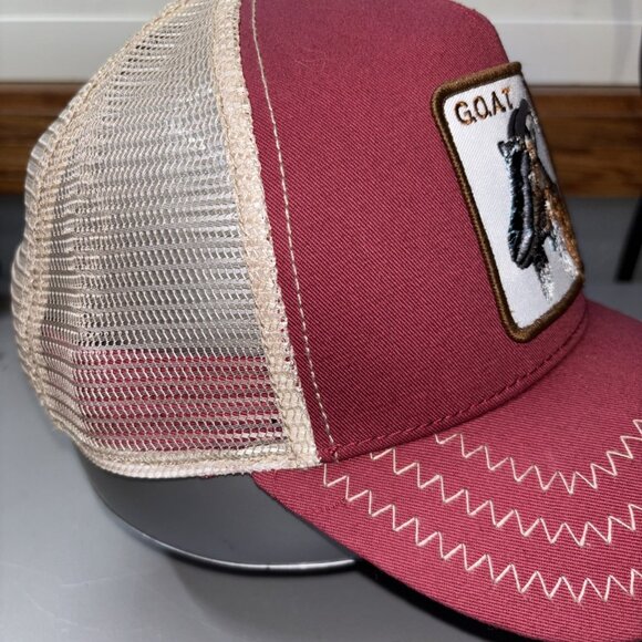 Goorin Bros. The GOAT Trucker Cap The Farm Animal Basecap Meshcap - Picture 2 of 10